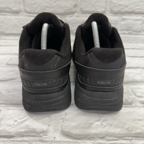 New Balance 3 Strap Walking Shoes MW928HB3 2E Mens 10.5 Black Leather Excellent! main image 4